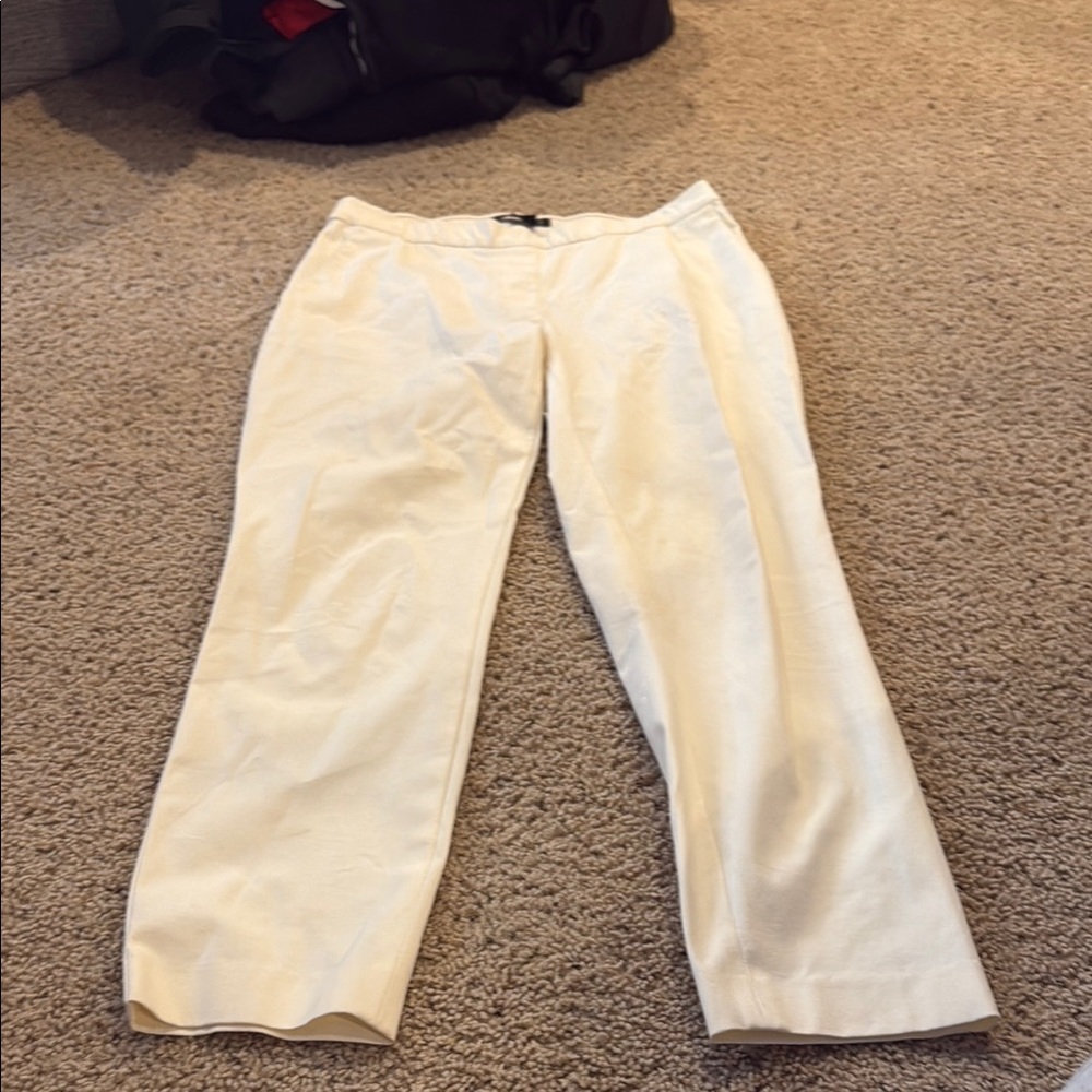 Theory Off-White Trousers